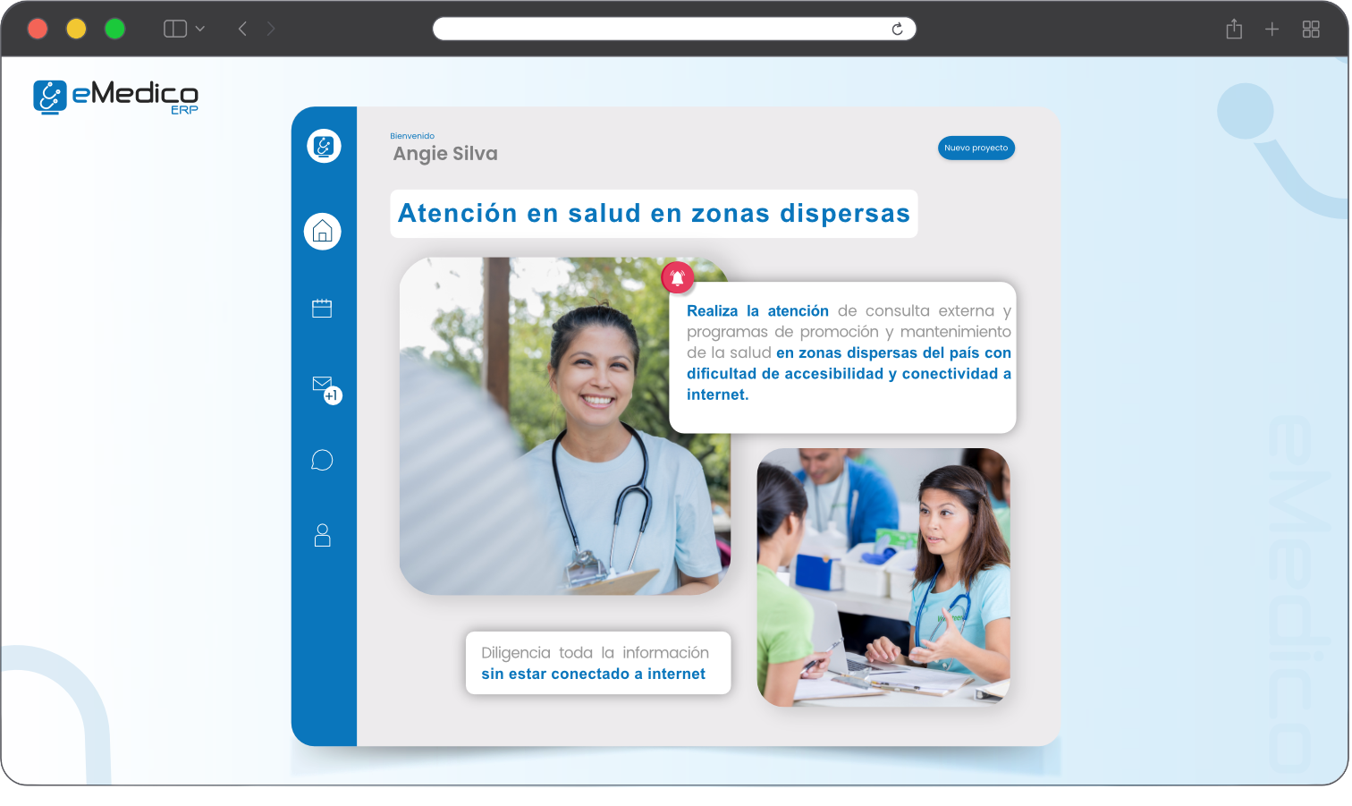 Atención en salud en zonas dispersas